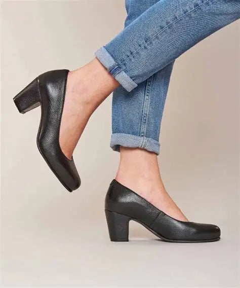 Women’s Leather Block Heels